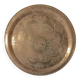 Large Oriental Tea Tray Engraved Hands