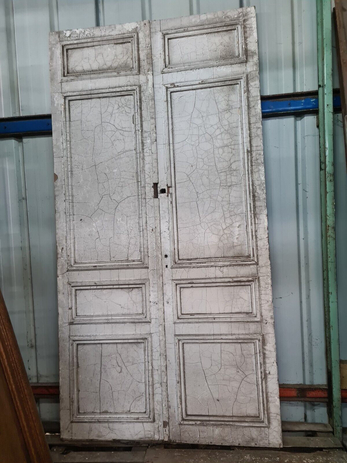 Pair of oak doors