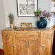 Buffet art déco en chêne massif