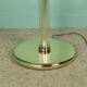Lampadaire laiton et verre 80'