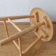 Wooden stool from Sweden, 1960s.