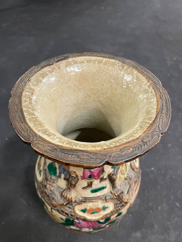 Vase porcelaine chinoise nankin