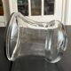 glass and metal vase from the 70s