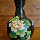 Chinese vase in cloisonné enamel 21 cm