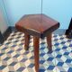 Brutalist tripod stool