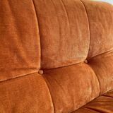 Vintage orange armchairs/sofas