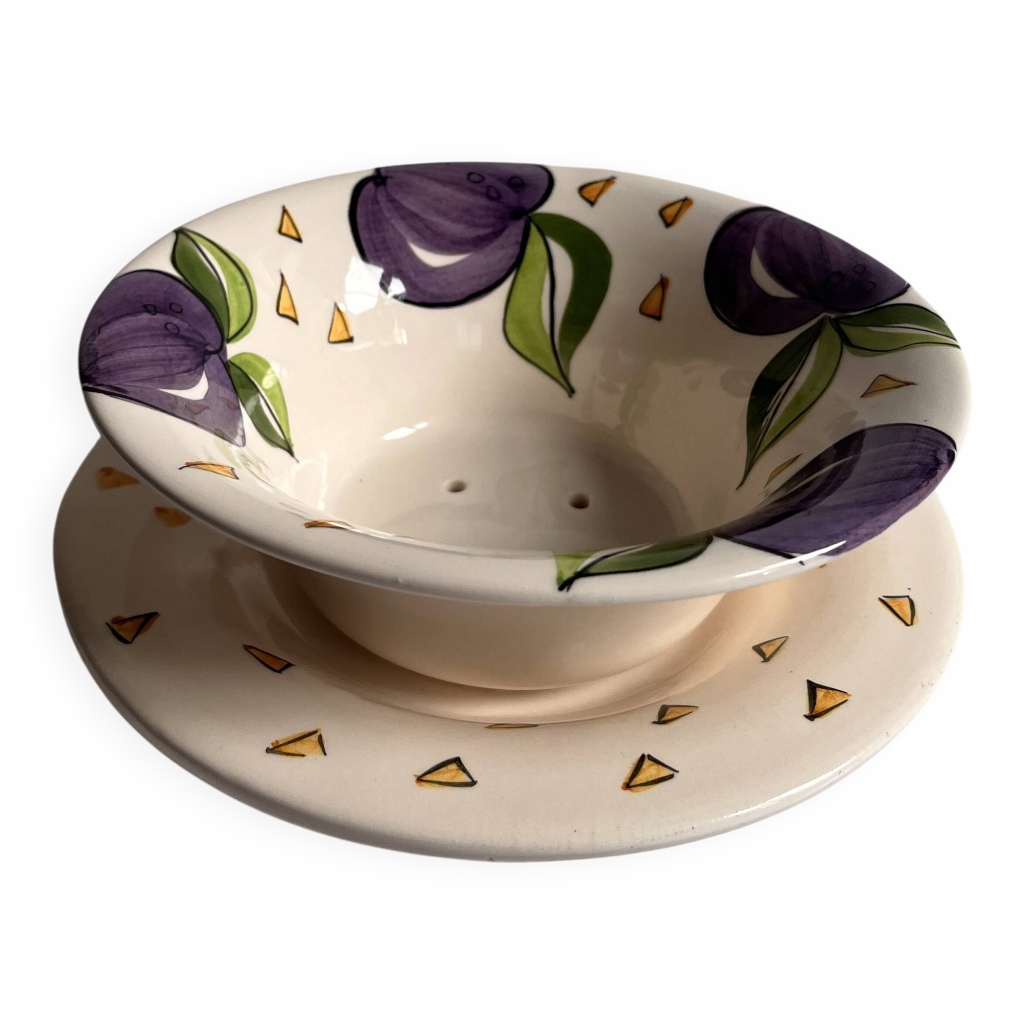 Ceramic colander