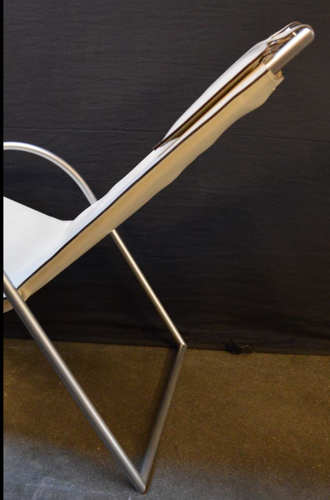 Méridienne chaise longue cuir