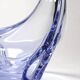 Purple crystal empty pocket cup free form 50s-60s