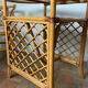 Rattan table and chairs set
