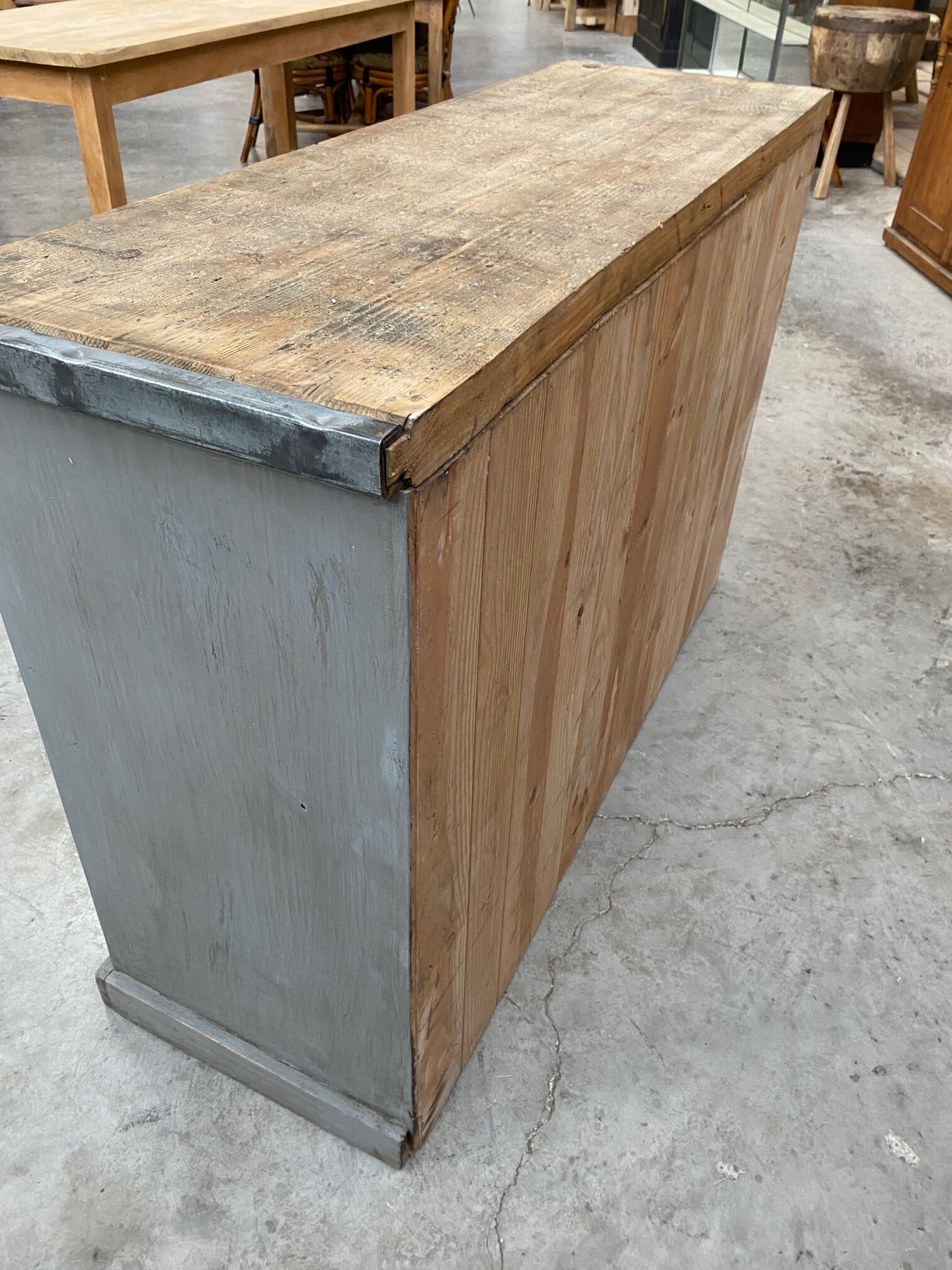 Factory cabinet with drawers