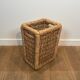 Rope wastepaper basket