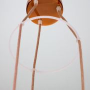 Ceramic pendant light 1980s, set of 3