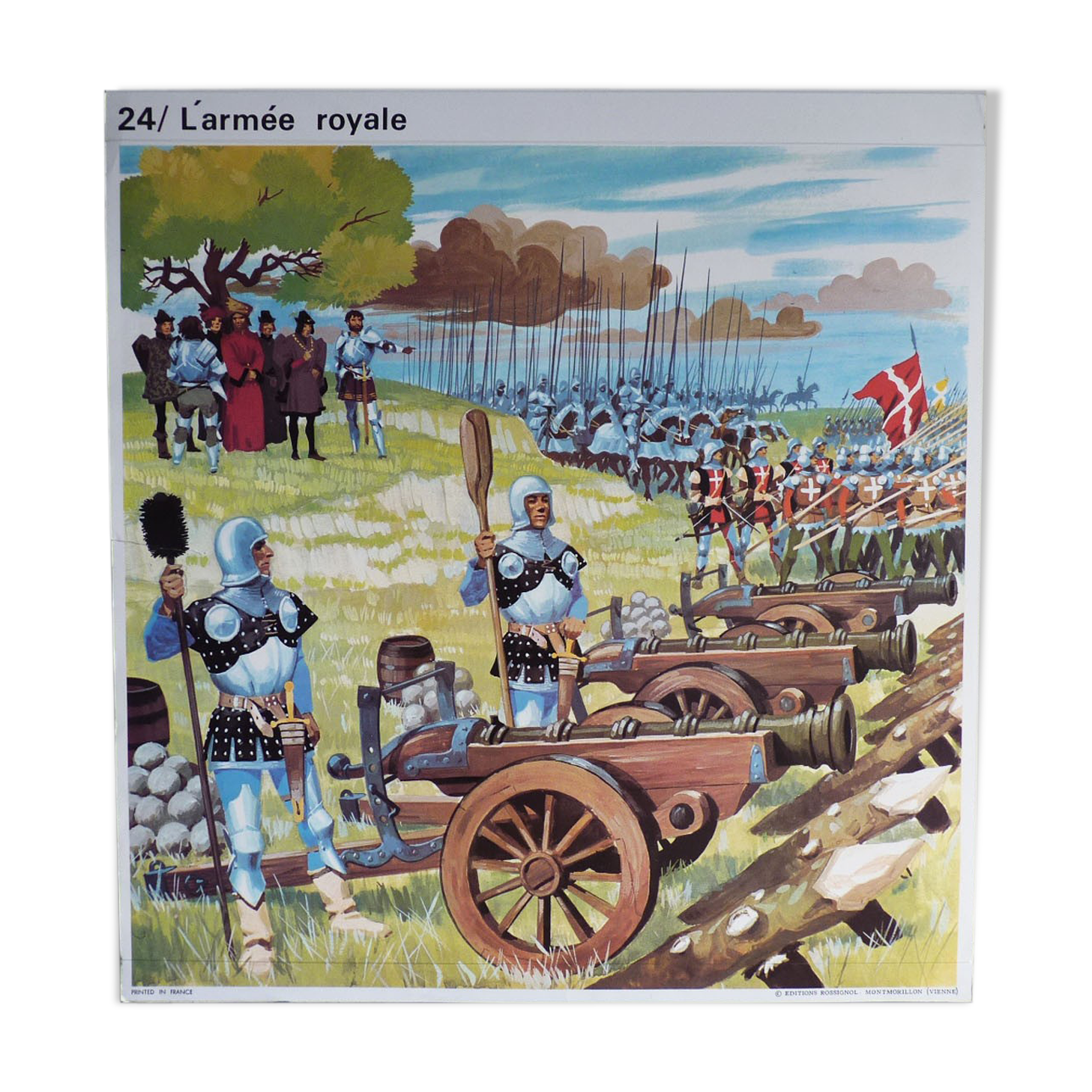 School poster: Louis XI