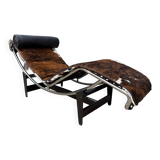 Cassina lc4 le corbusier original in cowhide new in its box