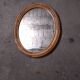 Miroir en rotin vintage