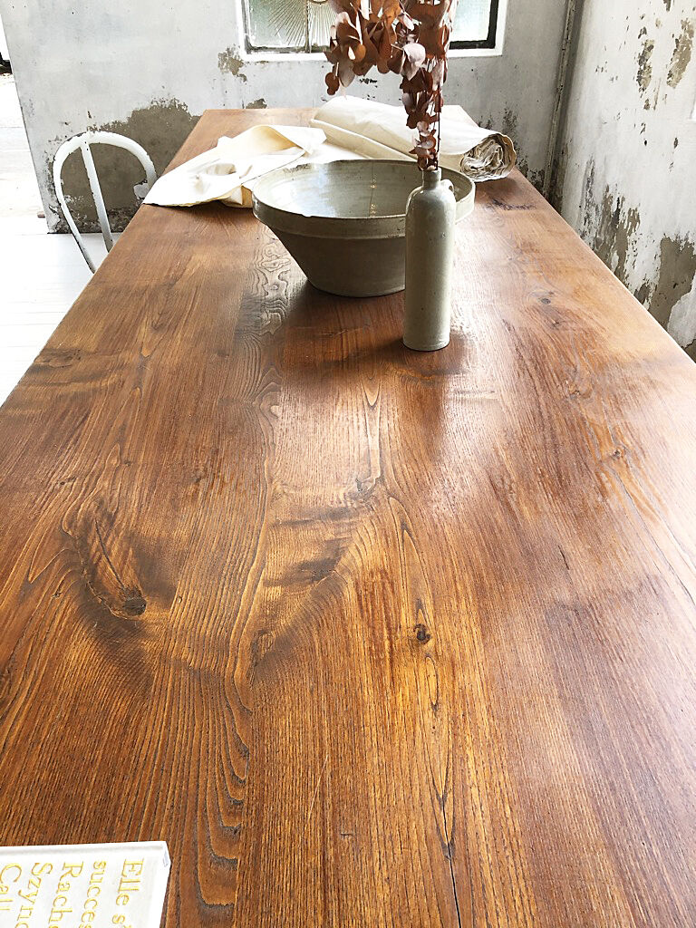 4m XXL oak farm table