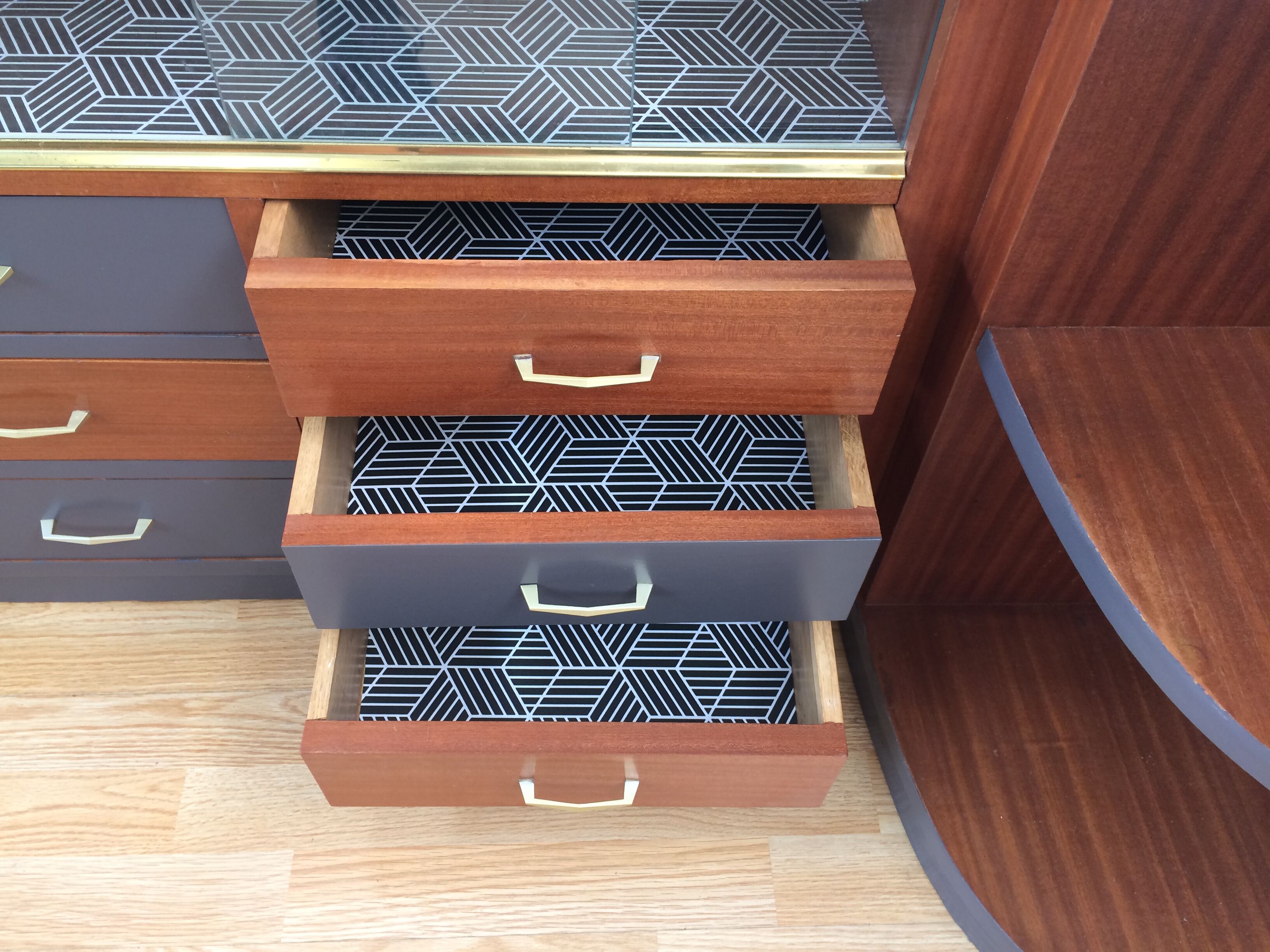 Redesigned corner furniture