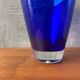 Large blue Murano glass vase 1960s