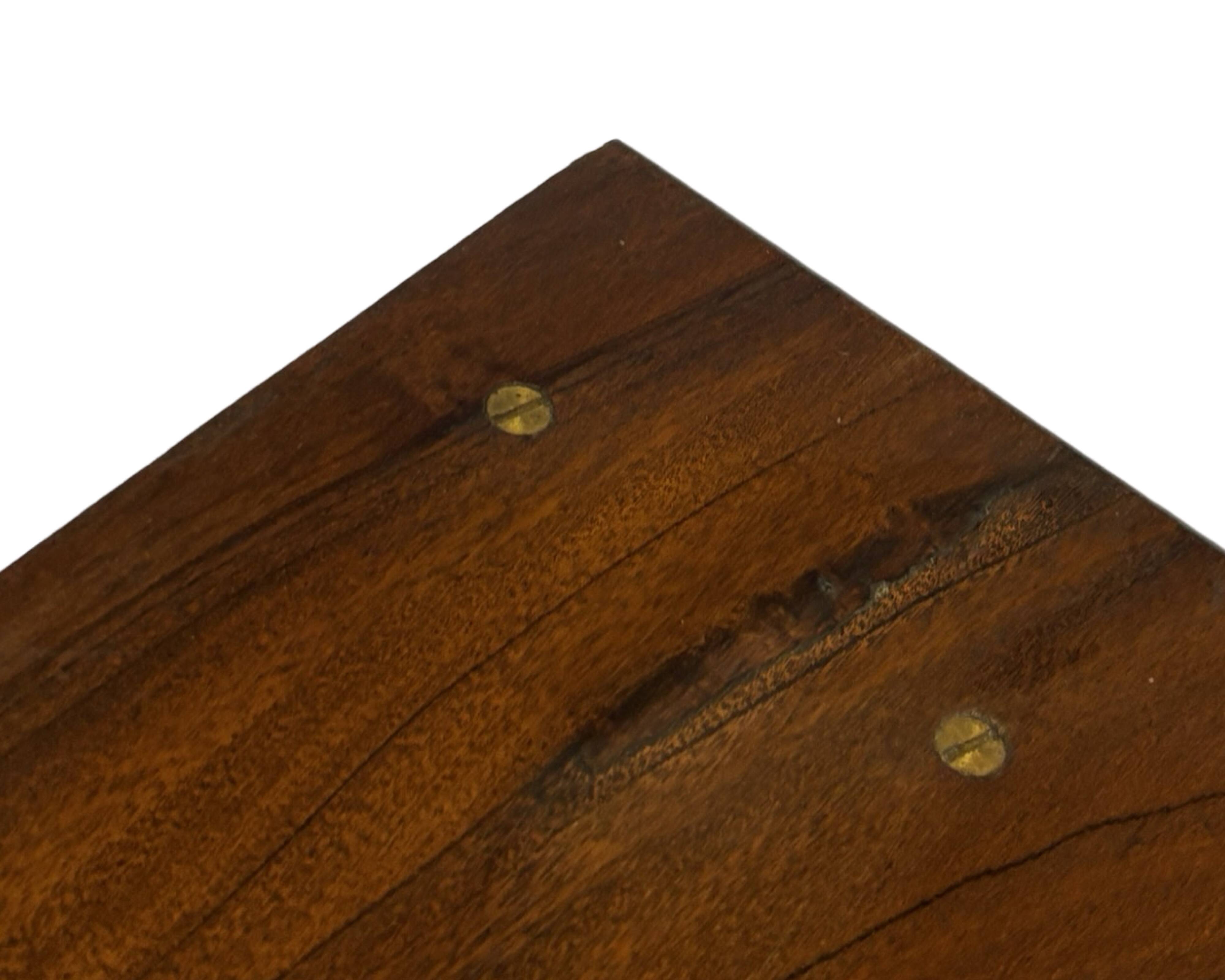 Vintage Danish rosewood wall shelf open floating shelf 60s design