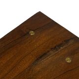 Vintage Danish rosewood wall shelf open floating shelf 60s design