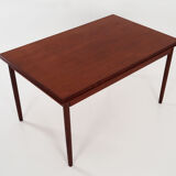 Scandinavian style teak dining table 70's