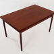 Scandinavian style teak dining table 70's