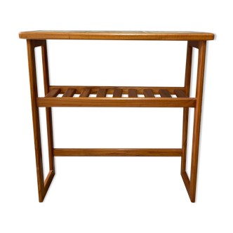 Scandinavian teak console