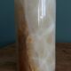 Vase pot for brushes and pencils in marble or onyx.