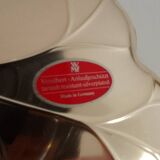 Silver leaf vine dish, silver-plated metal