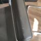 Pair of taupe Cantilever armchairs with chrome base
