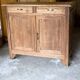 Parisian sideboard in natural wood, circa 1900
