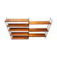 Modular double shelf String by Nisse Strinning, Sweden, circa 1960