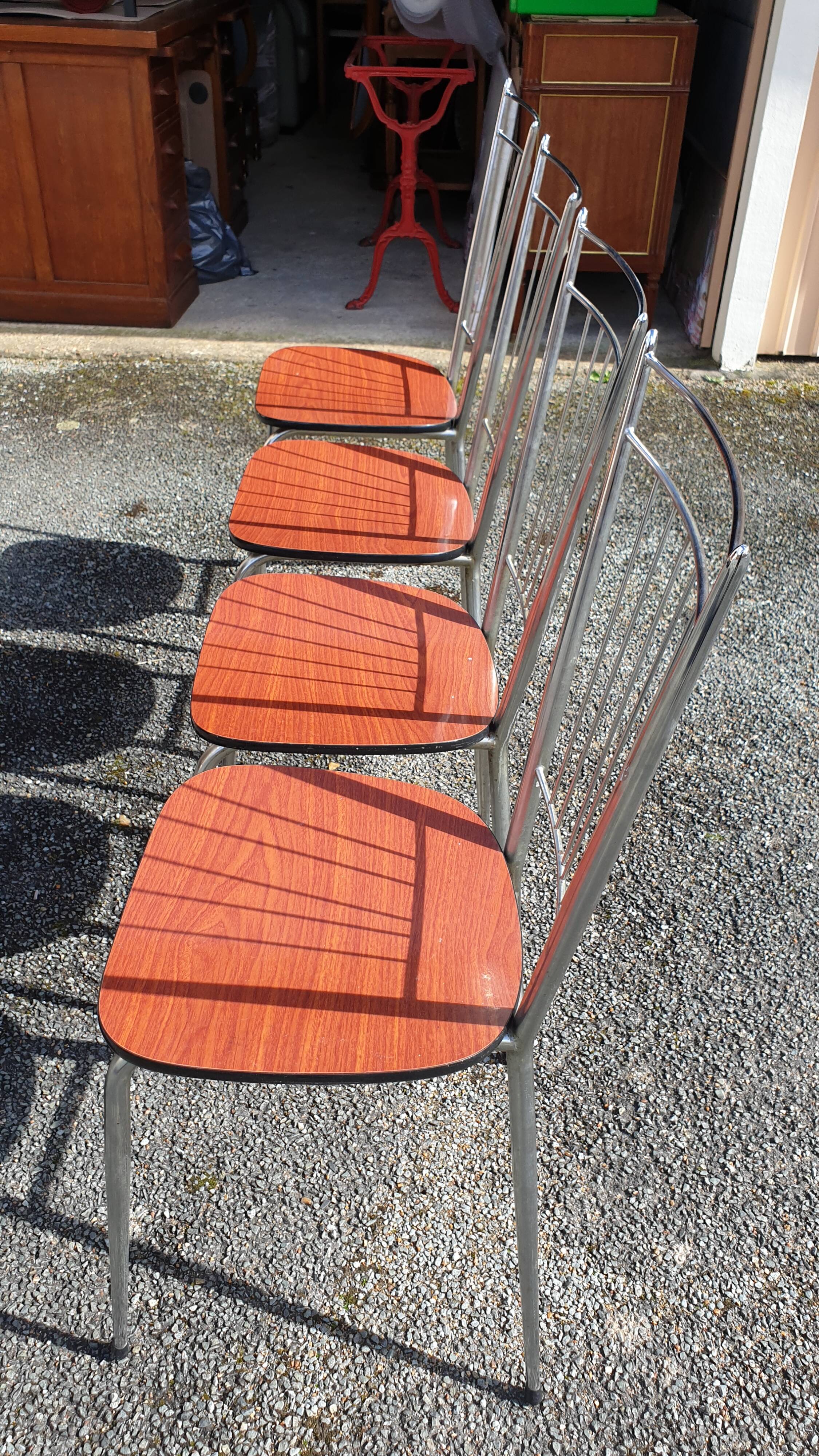 4 chairs MDJ sixties seventies