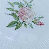 Vintage plates, porcelain, roses