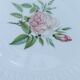 Vintage plates, porcelain, roses