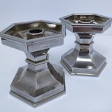 Pair of Nagel design candlesticks from the 80s