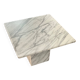 Vintage 70s marble coffee table