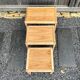 3 tables basses gigognes vintage