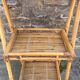 Bamboo shelf "Atelier Riviera" 3 levels, foldable, vintage, 1960s