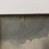 Framed and signed marine painting