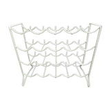 Metal bottle holder Céladon green