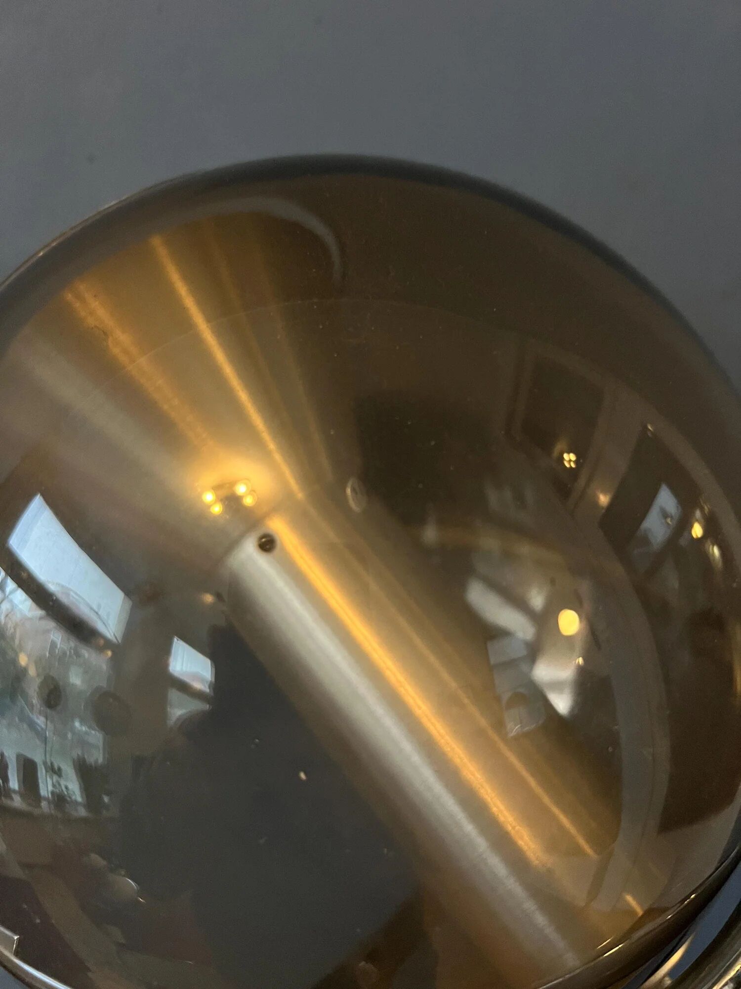 Raak 'Globe' vintage eyeball floor lamp by Frank Ligtelijn