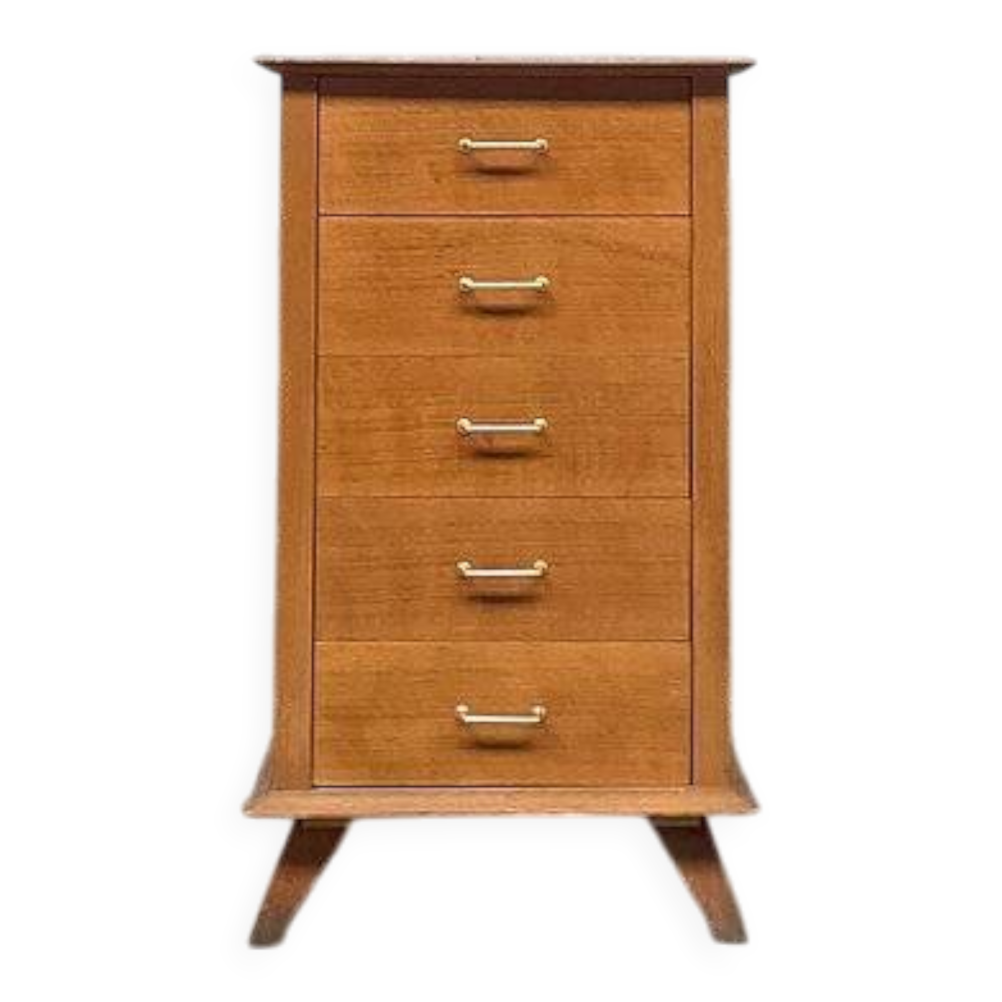 Chiffonnier vintage en bois – 5 tiroirs