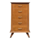 Chiffonnier vintage en bois – 5 tiroirs