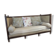 canapé ancien style louis XVI , lit de repos 8 pieds armature bois L182, l85,h95