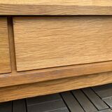 Vintage wardrobe with compass feet 1960