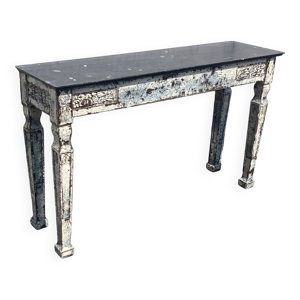 Ancienne console avec - marbre