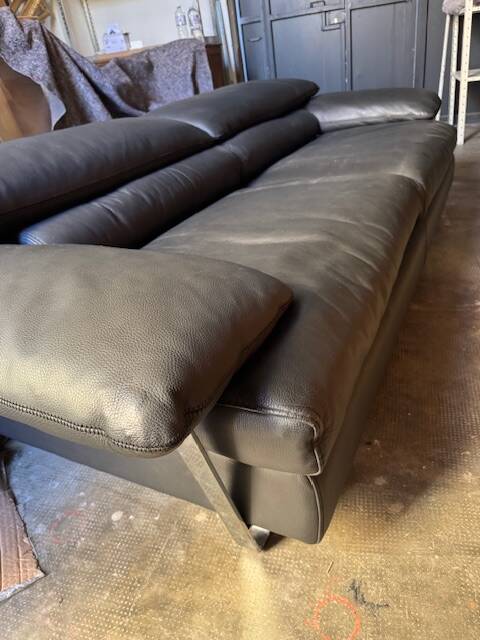 Leather sofa