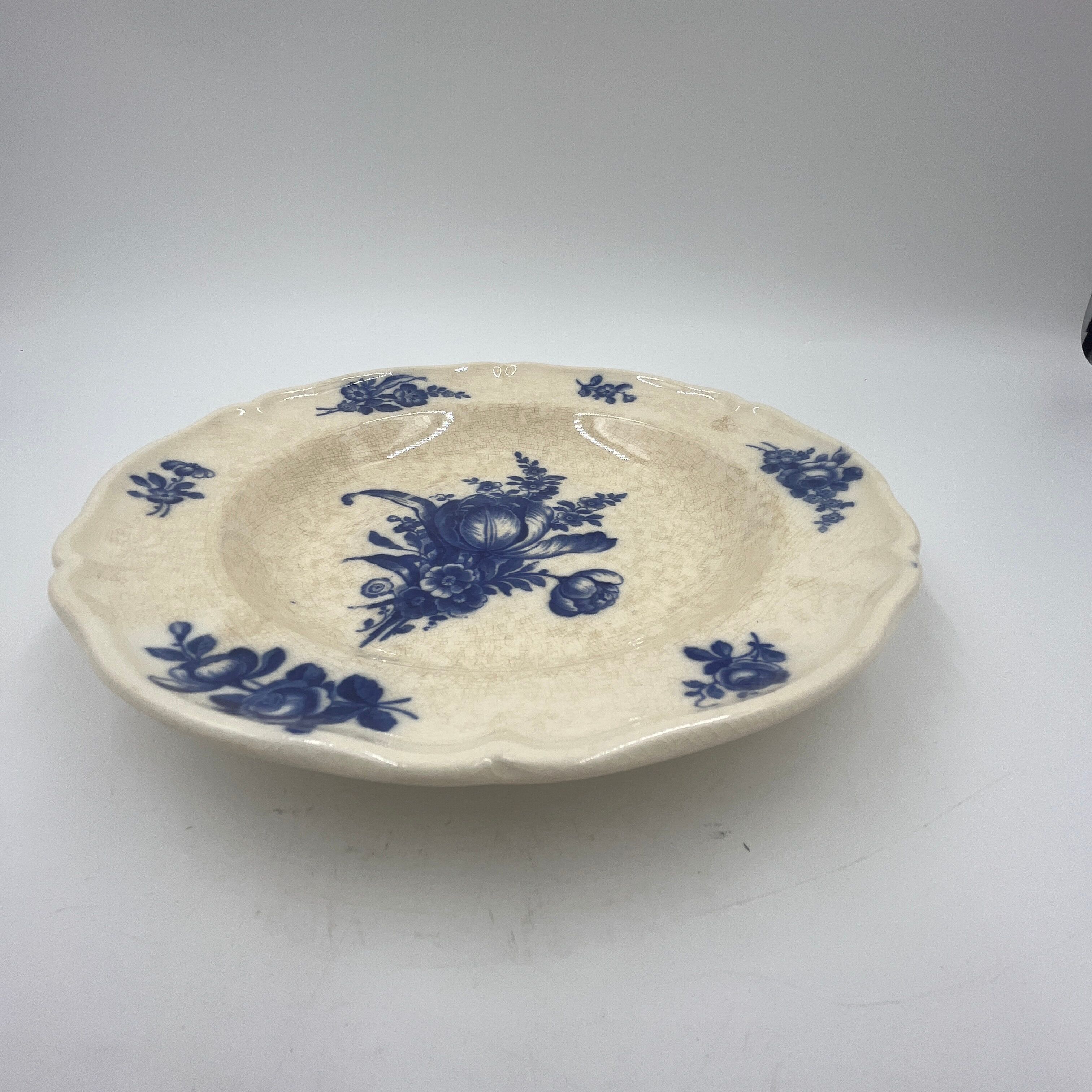 Mettlach Villeroy & Boch flat plate from Sart-Bassin